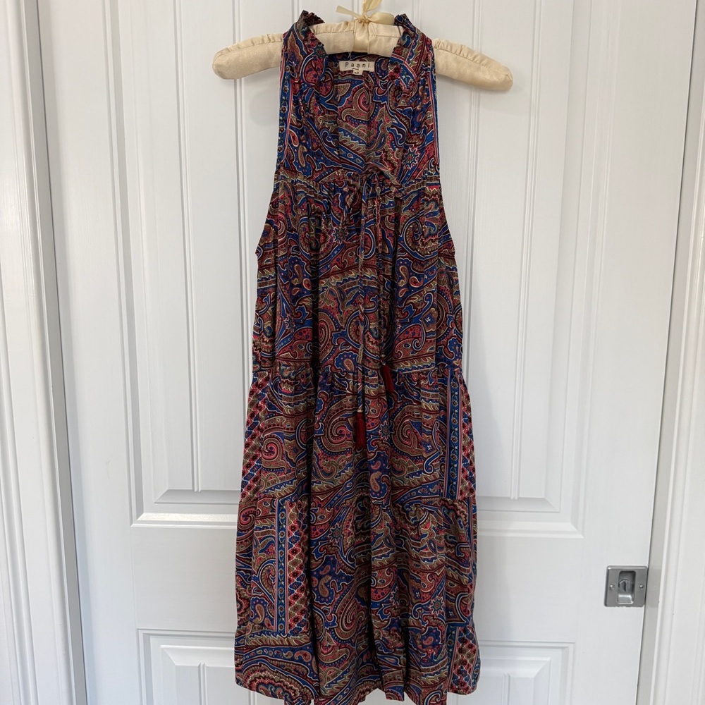Paisley Sleeveless Dress
